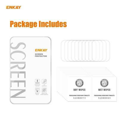 10 PCS For Apple Watch Series 6/5/4/SE 40mm ENKAY Hat-Prince 3D Full Screen PET Curved Hot Bending HD Screen Protector Film(Transparent) - Watch Cases by ENKAY | Online Shopping UK | buy2fix