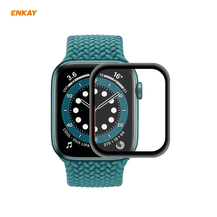 For Apple Watch 6/5/4/SE 44mm ENKAY Hat-Prince 3D Full Screen Soft PC Edge + PMMA HD Screen Protector Film - Watch Cases by ENKAY | Online Shopping UK | buy2fix