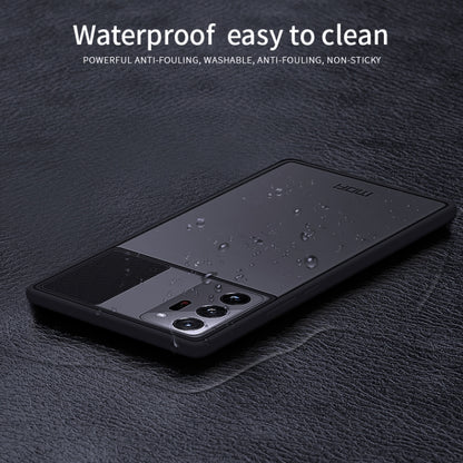 For Samsung Galaxy Note20 Ultra MOFI Xing Dun Series Translucent Frosted PC + TPU Privacy Anti-glare Shockproof All-inclusive Protective Case(Green) - Galaxy Note20 Ultra Cases by MOFI | Online Shopping UK | buy2fix