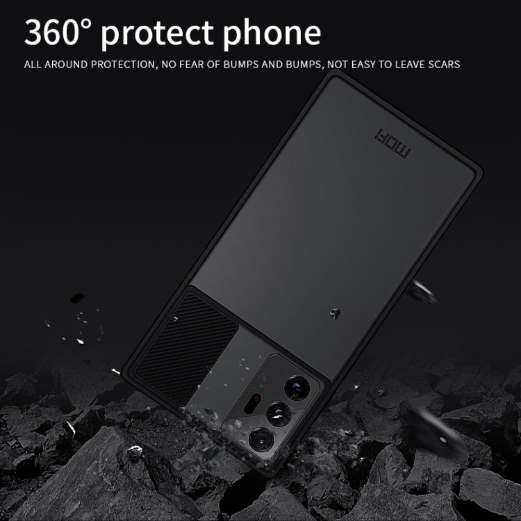 For Samsung Galaxy Note20 Ultra MOFI Xing Dun Series Translucent Frosted PC + TPU Privacy Anti-glare Shockproof All-inclusive Protective Case(Green) - Galaxy Note20 Ultra Cases by MOFI | Online Shopping UK | buy2fix