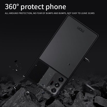 For Samsung Galaxy Note20 Ultra MOFI Xing Dun Series Translucent Frosted PC + TPU Privacy Anti-glare Shockproof All-inclusive Protective Case(Green) - Galaxy Note20 Ultra Cases by MOFI | Online Shopping UK | buy2fix