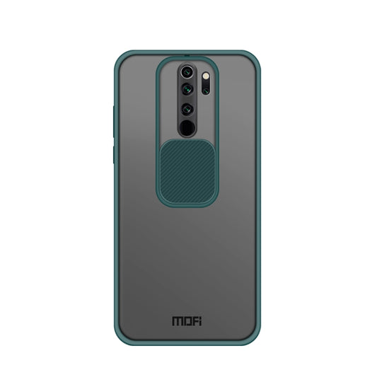 For Xiaomi Redmi Note8 Pro MOFI Xing Dun Series Translucent Frosted PC + TPU Privacy Anti-glare Shockproof All-inclusive Protective Case(Green) - Xiaomi Cases by MOFI | Online Shopping UK | buy2fix