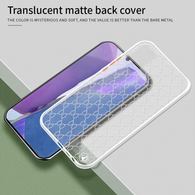 For Samsung Galaxy Note20 PINWUYO Series 2 Generation PC + TPU Waterproof and Anti-drop All-inclusive Protective Case(White) - Galaxy Note20 Cases by PINWUYO | Online Shopping UK | buy2fix