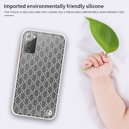 For Samsung Galaxy Note20 PINWUYO Series 2 Generation PC + TPU Waterproof and Anti-drop All-inclusive Protective Case(White) - Galaxy Note20 Cases by PINWUYO | Online Shopping UK | buy2fix