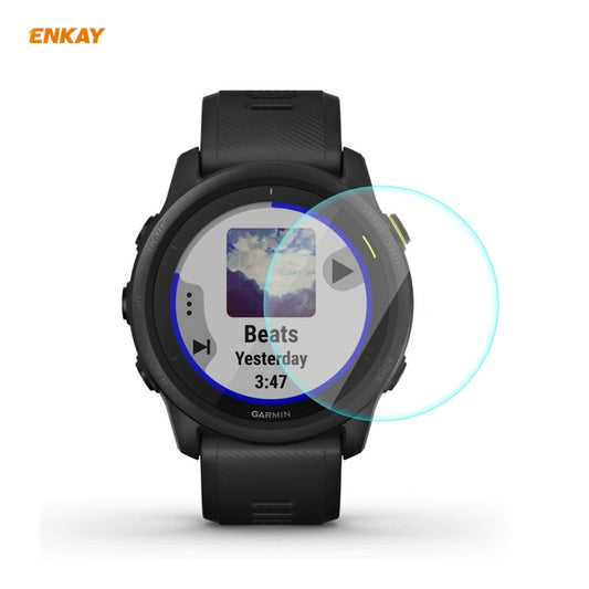 1 PCS For Garmin Forerunner 745 ENKAY Hat-Prince 0.2mm 9H 2.15D Curved Edge Tempered Glass Film - Screen Protector by ENKAY | Online Shopping UK | buy2fix