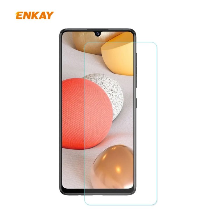 For Samsung Galaxy A42 5G ENKAY Hat-Prince 0.26mm 9H 2.5D Curved Edge Tempered Glass Film by ENKAY