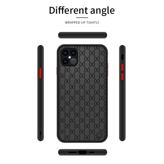 For iPhone 12 Pro Max PINWUYO Series 2 Generation PC + TPU Anti-drop All-inclusive Protective Case(Black) - iPhone 12 Pro Max Cases by PINWUYO | Online Shopping UK | buy2fix