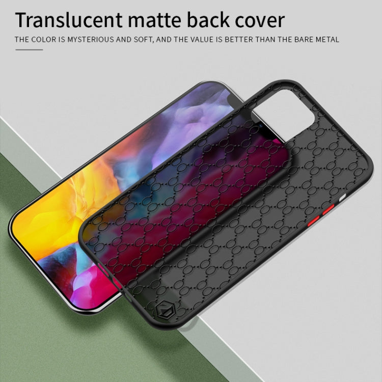 For iPhone 12 Pro Max PINWUYO Series 2 Generation PC + TPU Anti-drop All-inclusive Protective Case(Black) - iPhone 12 Pro Max Cases by PINWUYO | Online Shopping UK | buy2fix