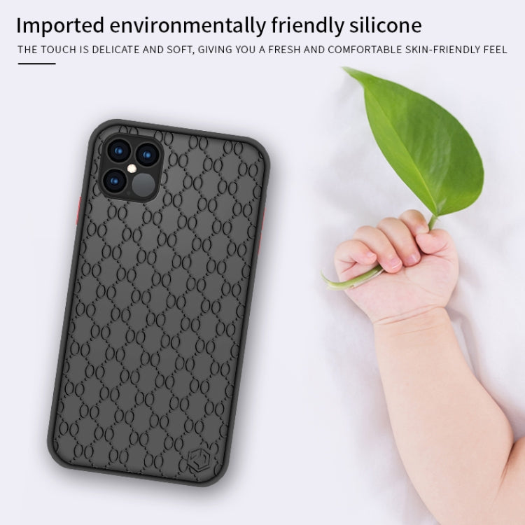 For iPhone 12 Pro Max PINWUYO Series 2 Generation PC + TPU Anti-drop All-inclusive Protective Case(Black) - iPhone 12 Pro Max Cases by PINWUYO | Online Shopping UK | buy2fix
