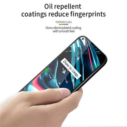 For OPPO Realme7 Pro PINWUYO 9H 3D Curved Full Screen Explosion-proof Tempered Glass Film(Black) - OPPO Tempered Glass by PINWUYO | Online Shopping UK | buy2fix