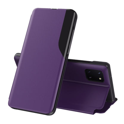For Samsung Galaxy A81 / Note10 Lite / M60s Attraction Flip Holder Leather Phone Case(Purple) by buy2fix