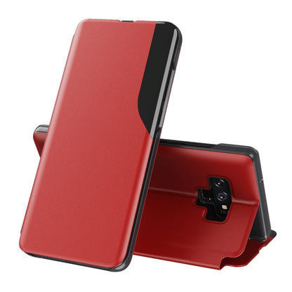 For Samsung Galaxy Note 9 Attraction Flip Holder Leather Phone Case(Red) by buy2fix
