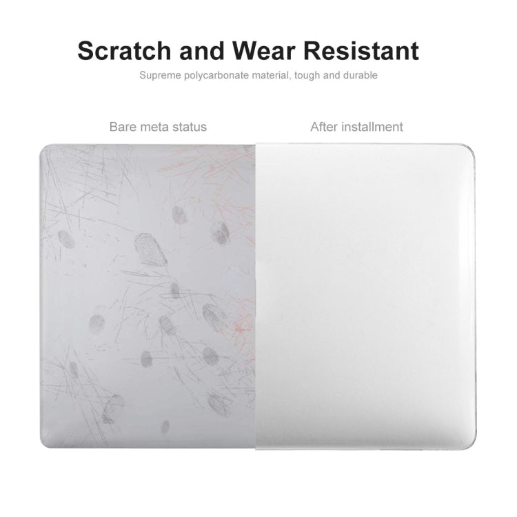 For MacBook Air 13.6 2022/2024 A2681 M2 / A3113 M3 ENKAY Crystal Laptop Protective Case (Sierra Blue) - MacBook Air Cases by ENKAY | Online Shopping UK | buy2fix