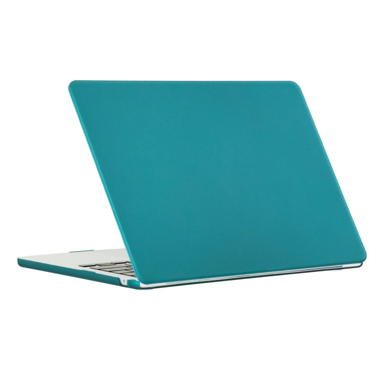 For MacBook Air 13.6 2022/2024 A2681 (M2) / A3113 (M3) ENKAY Matte Laptop Protective Case (Dark Cyan) - MacBook Air Cases by ENKAY | Online Shopping UK | buy2fix
