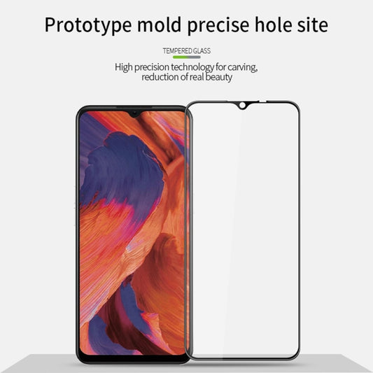 For OPPO A73(2020) PINWUYO 9H 3D Curved Full Screen Explosion-proof Tempered Glass Film(Black) - OPPO Tempered Glass by PINWUYO | Online Shopping UK | buy2fix
