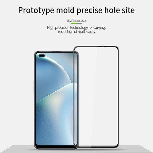 For OPPO A93(2020) PINWUYO 9H 3D Curved Full Screen Explosion-proof Tempered Glass Film(Black) - OPPO Tempered Glass by PINWUYO | Online Shopping UK | buy2fix