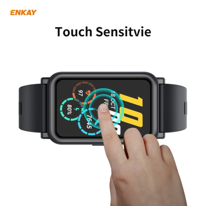 10 PCS For Huawei Honor Watch ES ENKAY Hat-Prince 3D Full Screen Soft PC Edge + PMMA HD Screen Protector Film - Screen Protector by ENKAY | Online Shopping UK | buy2fix
