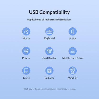 ORICO TWU3-7A-BK 7-Port USB 3.0 HUB - USB 3.0 HUB by ORICO | Online Shopping UK | buy2fix