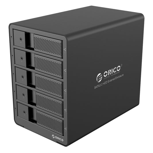 ORICO 9558RU3-V1-BK 3.5-Inch External Hard Drive Enclosure - HDD Enclosure by ORICO | Online Shopping UK | buy2fix