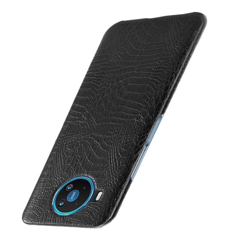 For Nokia 8.3 Shockproof Crocodile Texture PC + PU Case(Black) - Nokia Cases by buy2fix | Online Shopping UK | buy2fix