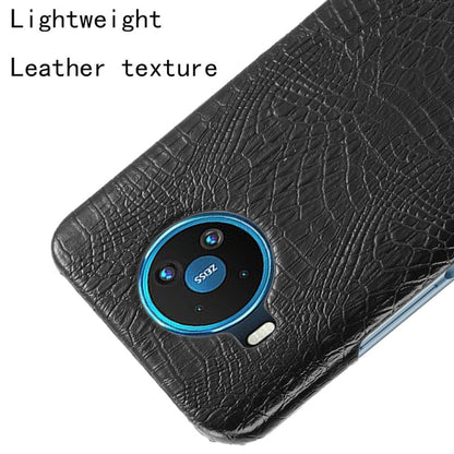 For Nokia 8.3 Shockproof Crocodile Texture PC + PU Case(Black) - Nokia Cases by buy2fix | Online Shopping UK | buy2fix