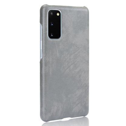 For Samsung Galaxy S20 FE Shockproof Litchi Texture PC + PU Case(Gray) - Galaxy S20 FE Cases by NILLKIN | Online Shopping UK | buy2fix