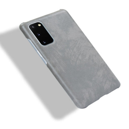 For Samsung Galaxy S20 FE Shockproof Litchi Texture PC + PU Case(Gray) - Galaxy S20 FE Cases by NILLKIN | Online Shopping UK | buy2fix