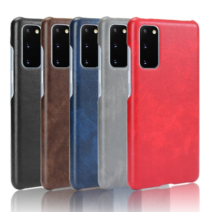 For Samsung Galaxy S20 FE Shockproof Litchi Texture PC + PU Case(Gray) - Galaxy S20 FE Cases by NILLKIN | Online Shopping UK | buy2fix