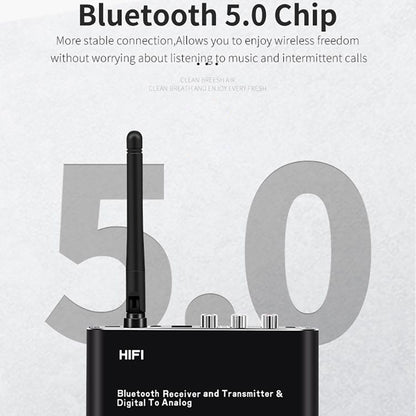 ZS-SGD09 3 in 1 Digital to Analog Bluetooth 5.0 Receiver & Transmitter by buy2fix