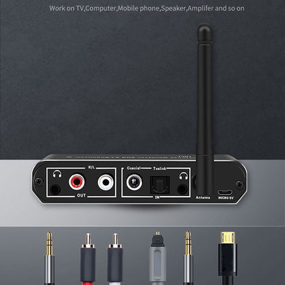 ZS-SGD09 3 in 1 Digital to Analog Bluetooth 5.0 Receiver & Transmitter by buy2fix