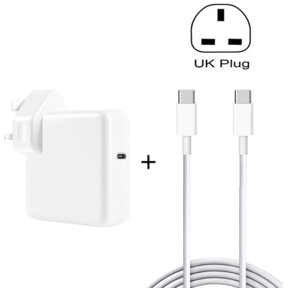 2 in 1 PD 30W USB-C / Type-C + 3A PD 3.0 USB-C / Type-C to USB-C / Type-C Fast Charge Data Cable Set, Cable Length: 2m, UK Plug - USB Charger by buy2fix | Online Shopping UK | buy2fix