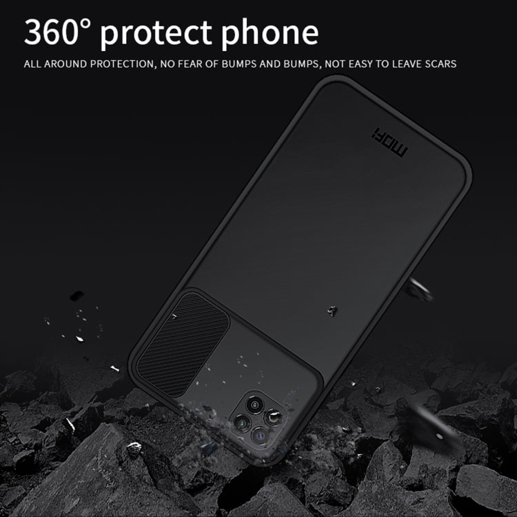 For Xiaomi Poco C3 MOFI Xing Dun Series Translucent Frosted PC + TPU Privacy Anti-glare Shockproof All-inclusive Protective Case(Black) - Xiaomi Cases by MOFI | Online Shopping UK | buy2fix