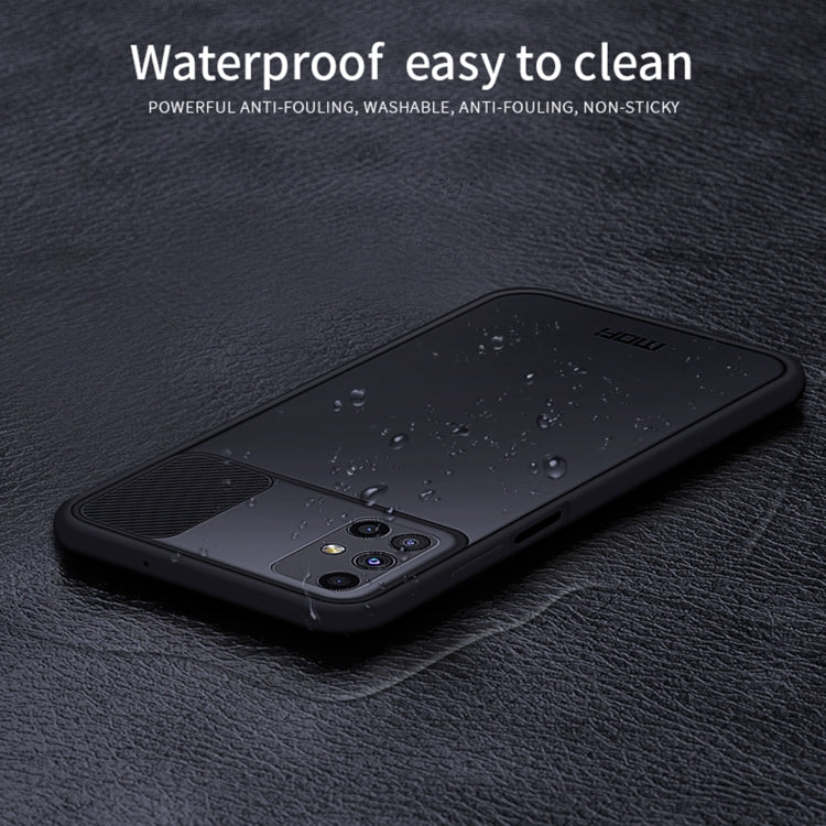 For Samsung Galaxy M51 MOFI Xing Dun Series Translucent Frosted PC + TPU Privacy Anti-glare Shockproof All-inclusive Protective Case(Black) - Galaxy Phone Cases by MOFI | Online Shopping UK | buy2fix