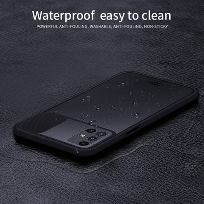 For Samsung Galaxy M51 MOFI Xing Dun Series Translucent Frosted PC + TPU Privacy Anti-glare Shockproof All-inclusive Protective Case(Black) - Galaxy Phone Cases by MOFI | Online Shopping UK | buy2fix
