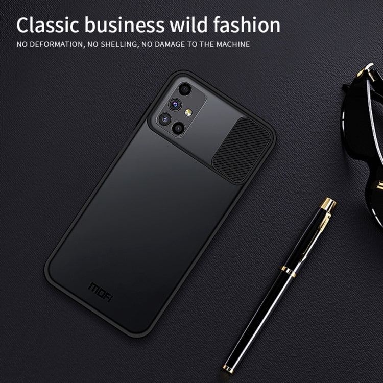 For Samsung Galaxy M51 MOFI Xing Dun Series Translucent Frosted PC + TPU Privacy Anti-glare Shockproof All-inclusive Protective Case(Black) - Galaxy Phone Cases by MOFI | Online Shopping UK | buy2fix