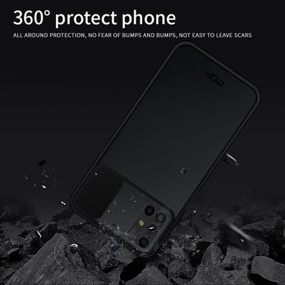 For Samsung Galaxy M51 MOFI Xing Dun Series Translucent Frosted PC + TPU Privacy Anti-glare Shockproof All-inclusive Protective Case(Black) - Galaxy Phone Cases by MOFI | Online Shopping UK | buy2fix