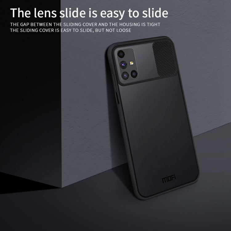 For Samsung Galaxy M51 MOFI Xing Dun Series Translucent Frosted PC + TPU Privacy Anti-glare Shockproof All-inclusive Protective Case(Green) - Galaxy Phone Cases by MOFI | Online Shopping UK | buy2fix