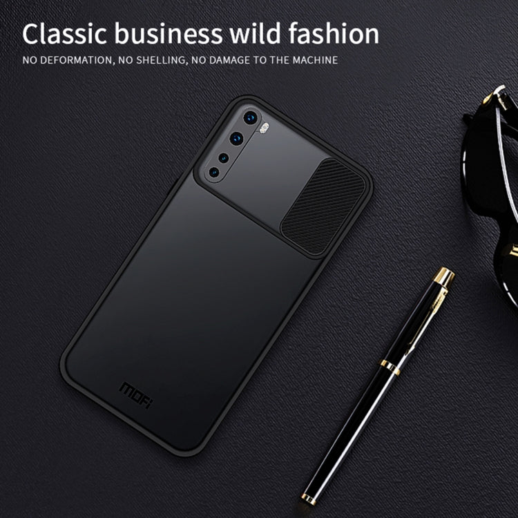 For OnePlus Nord MOFI Xing Dun Series Translucent Frosted PC + TPU Privacy Anti-glare Shockproof All-inclusive Protective Case(Green) - OnePlus Cases by MOFI | Online Shopping UK | buy2fix