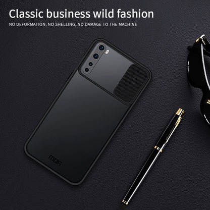 For OnePlus Nord MOFI Xing Dun Series Translucent Frosted PC + TPU Privacy Anti-glare Shockproof All-inclusive Protective Case(Green) - OnePlus Cases by MOFI | Online Shopping UK | buy2fix
