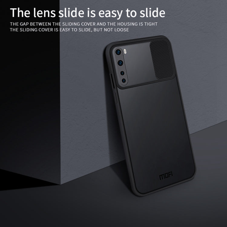 For OnePlus Nord MOFI Xing Dun Series Translucent Frosted PC + TPU Privacy Anti-glare Shockproof All-inclusive Protective Case(Green) - OnePlus Cases by MOFI | Online Shopping UK | buy2fix