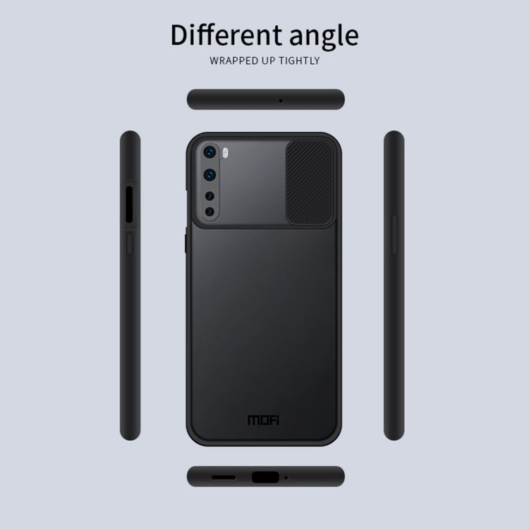 For OnePlus Nord MOFI Xing Dun Series Translucent Frosted PC + TPU Privacy Anti-glare Shockproof All-inclusive Protective Case(Green) - OnePlus Cases by MOFI | Online Shopping UK | buy2fix