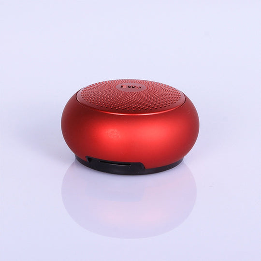EWA A110 IPX5 Waterproof Portable Mini Metal Wireless Bluetooth Speaker Supports 3.5mm Audio & 32GB TF Card & Calls(Red)