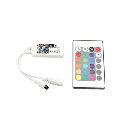 Smart Phone Control Music and Timer Mode Home Mini WIFI LED RGB Controller, type:RGBW Controller - LED Controller by buy2fix | Online Shopping UK | buy2fix