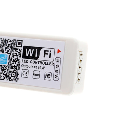 Smart Phone Control Music and Timer Mode Home Mini WIFI LED RGB Controller, type:RGBW Controller - LED Controller by buy2fix | Online Shopping UK | buy2fix
