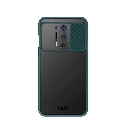For OnePlus 8 Pro MOFI Xing Dun Series Translucent Frosted PC + TPU Privacy Anti-glare Shockproof All-inclusive Protective Case(Green) - OnePlus Cases by MOFI | Online Shopping UK | buy2fix