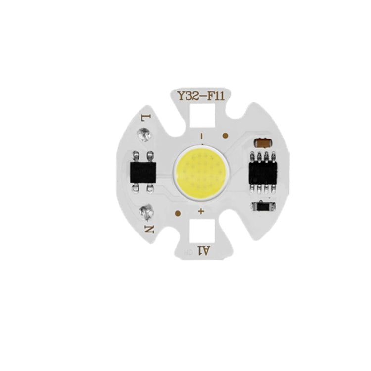 5 PCS COB LED Light Chip AC 220V LED Bulb Light Intelligent IC Driver Bulb Light DIY Spotlight Downlight Chip Outdoor Flood Light(7W(Cold White)) - Light Beads by buy2fix | Online Shopping UK | buy2fix