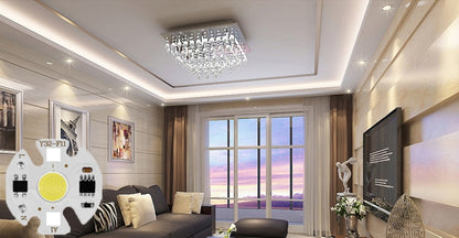 5 PCS COB LED Light Chip AC 220V LED Bulb Light Intelligent IC Driver Bulb Light DIY Spotlight Downlight Chip Outdoor Flood Light(7W(Cold White)) - Light Beads by buy2fix | Online Shopping UK | buy2fix