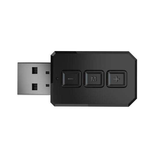 RT02 USB Bluetooth Audio Adapter Receives Transmits 2-in-1 Bluetooth 5.0 Hands-free Talk Car Bluetooth Receiver - Audio Receiver Transmitter by buy2fix | Online Shopping UK | buy2fix