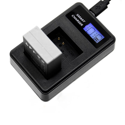 For Canon NB-10L Battery Smart LCD Display USB Dual-Channel Charger - Battery USB Charger by buy2fix | Online Shopping UK | buy2fix