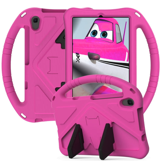 For Lenovo Tab M8 TB-8505F/X(HD)/8705 EVA Flat Anti Falling Protective Case Shell with Holder(RoseRed) - Lenovo by buy2fix | Online Shopping UK | buy2fix